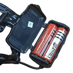 Налобний ліхтар акумуляторний ударостійкий 1050 Lumen зарядка USB BL 2188B T6 - мініатюра 4