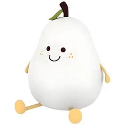 Ночник детский Груша LED силиконовый с аккумулятором (24-461)