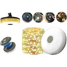 Гірлянда Lumivine, 4-в-1 Lumivine, кемпінгові світильники Lumivine, гірлянда Lumivine, міняюча колір, водонепроникна переносна скл