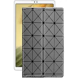Чохол StatusCASE з екошкіри для планшету Samsung Galaxy Tab A7 lite (T220) Сірий ромб
