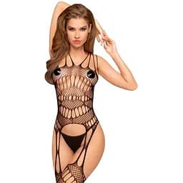 Бодістокінг з панчохами FATAL LOOK чорний Penthouse s/l