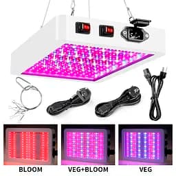 Фитолампа полного спектра 216LED, 60W OEM