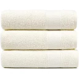 Рушник махровий Lotus Home Dena, 140х70 см, кремовий (svt-2000022301190)
