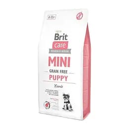 Сухой корм для щенков Brit Care GF Mini Puppy Lamb 2 кг собак миниатюрных пород (ягненок)