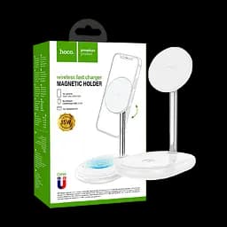 Бездротове зарядне Hoco CW40 Noble 3-in-1 15вт - мініатюра 2