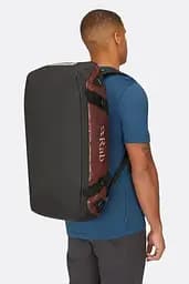 Сумка дорожня Rab Expedition Kitbag II 50 Чорний-Синій - мініатюра 2