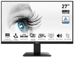 Монітор 27" MSI PRO MP273A FHD IPS 100Hz (PRO MP273A)