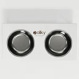 Hollky Base XL20 — миски на підставці для великих собак (2 × 1,8 л) - мініатюра 8
