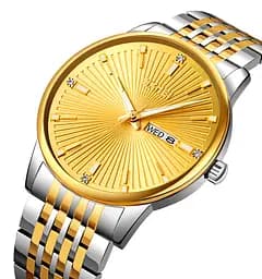 Наручний годинник чоловічий 9323TGDGD Silver/Gold-Gold Skmei acs0030913 - мініатюра 2