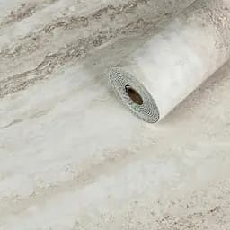 Самоклеющаяся виниловая плитка в рулоне 600х3000х2мм Перламутровый мрамор Глянцевая SW-00001283