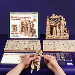 Конструктор Robotime Rokr дерев'яний 3D Marble Travel Лондон (EGB01) - мініатюра 4