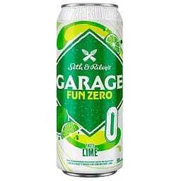 Пиво Seth&Riley's Garage Fun Zero №0 Lime, світле, 0%, з/б, 0,5 л (908437)
