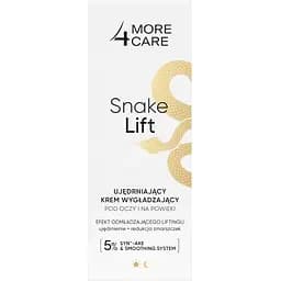 Зміцнюючий крем для очей і повік More4Care Snake Lift Firming Eye Smoothing Cream 35 мл