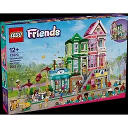 Конструктор LEGO Friends Хартлейк-Сити. Квартиры и магазины 2040 деталей (42670)