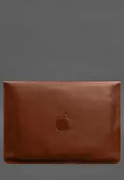 Шкіряний чохол-конверт BlankNote на магнітах для MacBook Air 15 (2023) Світло-коричневий - мініатюра 3