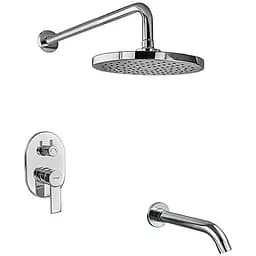 Душова система прихованого монтажу Mixxus Premium Benedict 009 Inner box MI5971, Хром