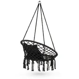 Садова гойдалка Boho Outtec XXL чорний - мініатюра 5