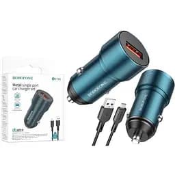 Зарядний пристрій Borofone BZ19A Micro QC3.0 18W 1 x USB/3.0 A