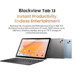 Планшет Blackview Tab 13 6/128GB + SIM карта слот LTE сірий - мініатюра 8