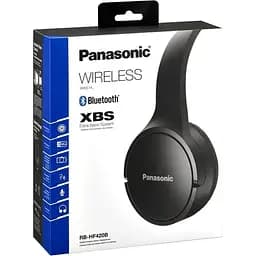 Бездротові навушники Panasonic RB-HF420B Bluetooth гарнітура чорна - мініатюра 7