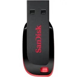 Флешка-USB-накопичувач SanDisk USB 2.0 Cruzer Blade 128 GB (SDCZ50-128G-B35)