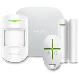 Комплект бездротової сигналізації Ajax StarterKit 2 white (Hub 2/MotionProtect/DoorProtect/SpaceControl)