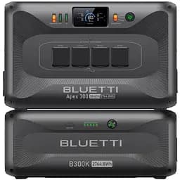 Зарядна станція Bluetti Apex 300 3840W 2764,8Wh + Bluetti B300K*2 шт - мініатюра 3
