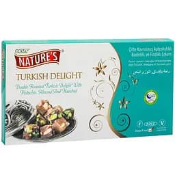 Рахат-лукум Nature's фисташка-лесной орех-миндаль 450 г (924821)