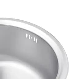 Кухонна мийка Kroner KRP Satin - 4843 (0,8 мм) (CV022757) - мініатюра 4
