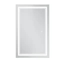 Дзеркало Mixxus Premium QUADRO MR20-50x80-REVERSE (LED Touch, Anti-fog) (MP6620) - мініатюра 2