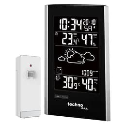 Метеостанція Technoline WS9060 Black/Silver (WS9060) - мініатюра 1