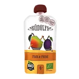 Пюре Rudolfs Pouch Смузи груша-чернослив, 110 г