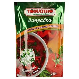 Заправка томатная Томатіно с болгарским перцем 240 г
