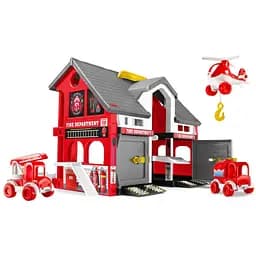 Игровой набор Пожарная станция Tigres 25410 Разноцветный