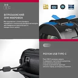 Відеокамера Panasonic HC-V900E-K цифрова - мініатюра 5
