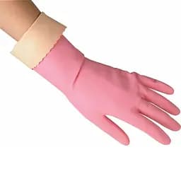 Рукавички латексні Vileda Sensitive Comfort для делікатних робіт розмір L 1 пара (4003790006890) - мініатюра 2