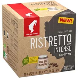 Кава в капсулах Nespresso Julius Meinl Ristretto Intenso Bio 10 шт