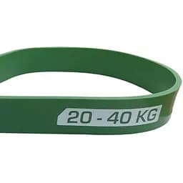 Резинка для фітнесу York 20-40кг - 2080x32x4,5 мм, зелений - мініатюра 4