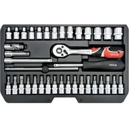 Набор торцевых головок с трещоткой YATO YT-1447