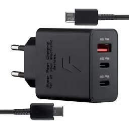 Сетевое зарядное устройство для Samsung T6530 65W Type-C to Type-C High c0py Черный