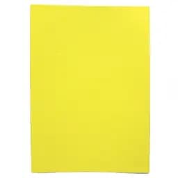 Фоаміран EVA 1,7 мм жовтий флуоресцентний глітер А4 10 листів 17F-001