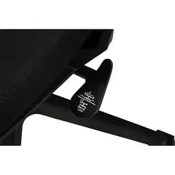 Офісне крісло GT Racer B-114H, чорне (B-114H Black) - мініатюра 8