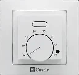 Терморегулятор механічний Castle AC308H білий