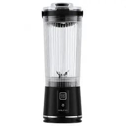 Портативний блендер Sokany SK-01023B для смузі на акумуляторі 500 мл USB блендер пляшка фітнес шейкер соковичавниця Чорний