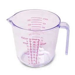 Мірна склянка Kamille, пластик, 600 мл (KM-7719)