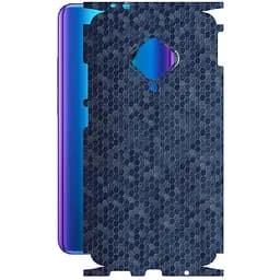 Захисна плівка StatusSKIN для Vivo V17 Корпус Вініл Соти сині - мініатюра 1