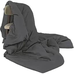 Підковдра Good-Dream сатин на блискавці 143 x 210 см Grey (GDSGDC143210)