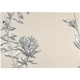 Ранер двошаровий МВМ My Home (MVM) Тоскана бежевий з принтом 35 x 50 см (KT-18 M BEIGE/PRINT)