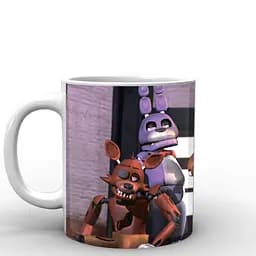 Кухоль GeekLand Five Nights At Freddys П'ять ночей з Фредді постер FN.02.004.599 330 мл білий