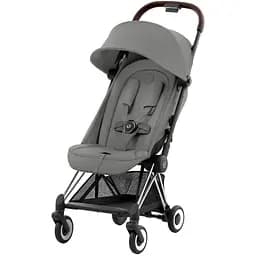 Прогулочная коляска Cybex Coya Chrome Dark Brown Mirage Grey, серый (522004395)